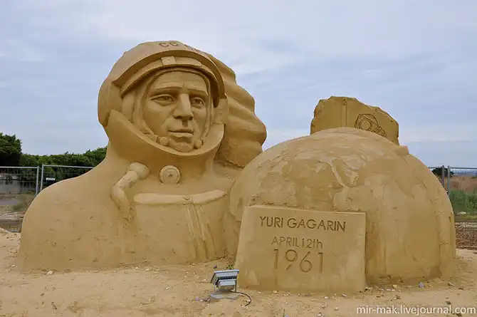 Фестиваль песчаных скульптур в Бургасе