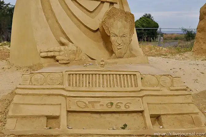 Фестиваль песчаных скульптур в Бургасе