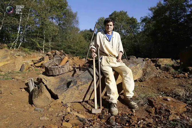 Строительство средневекового замка во Франции