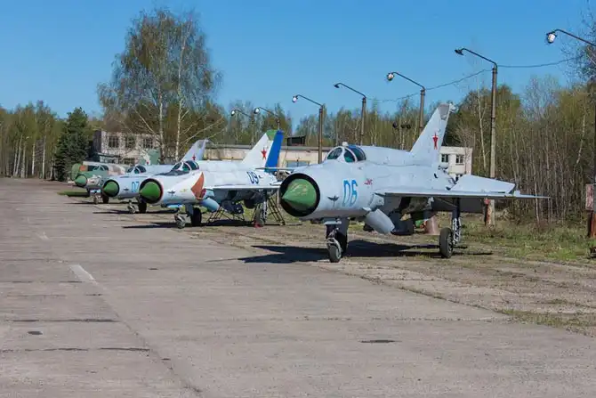 МиГ-21 крупным планом