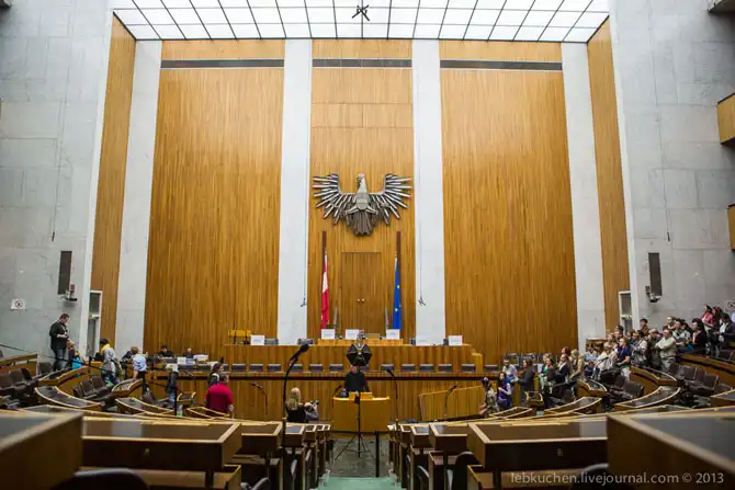 Экскурсия в Австрийский парламент