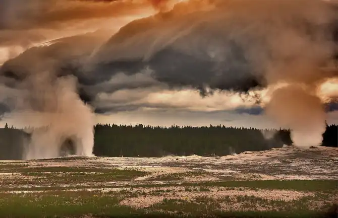 Самые известные гейзерные поля мира