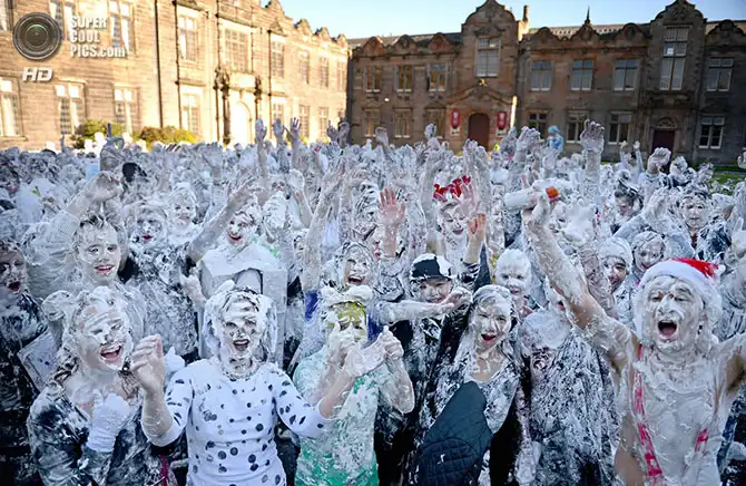 Пенная традиция старейшего университета Шотландии