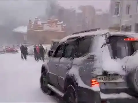 День жестянщика. Более 20 ДТП на улице Комсомольской в Хабаровске.