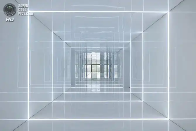 Прозрачный офис шанхайской компании