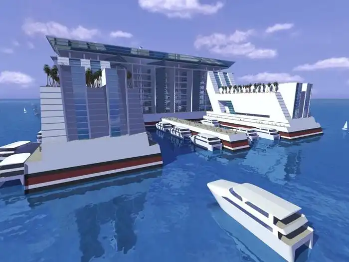 "Корабль свободы" - концептуальный плавающий город