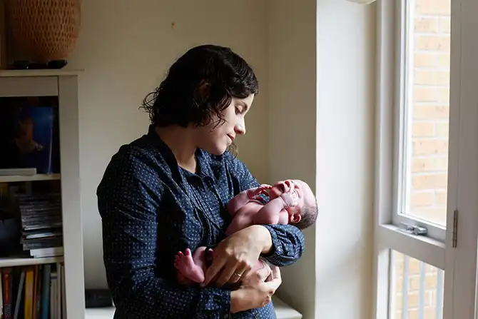 Первый день с мамой