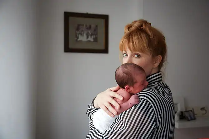 Первый день с мамой