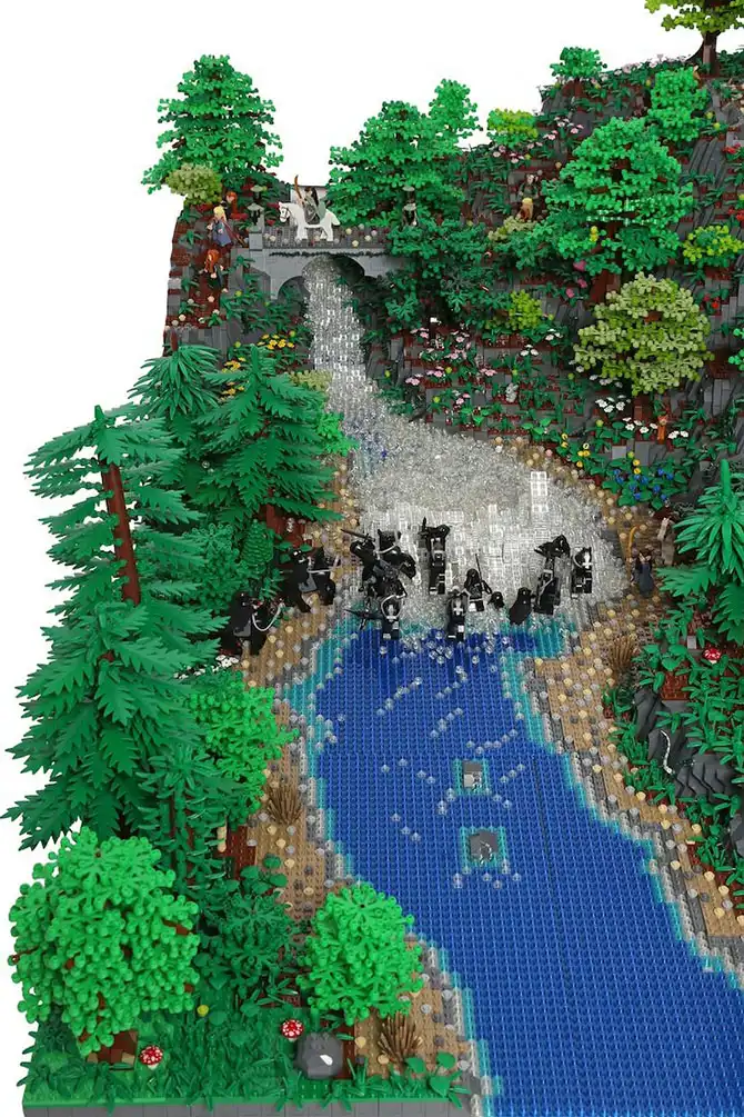 «Властелина Колец» из 200 тысяч LEGO-деталей