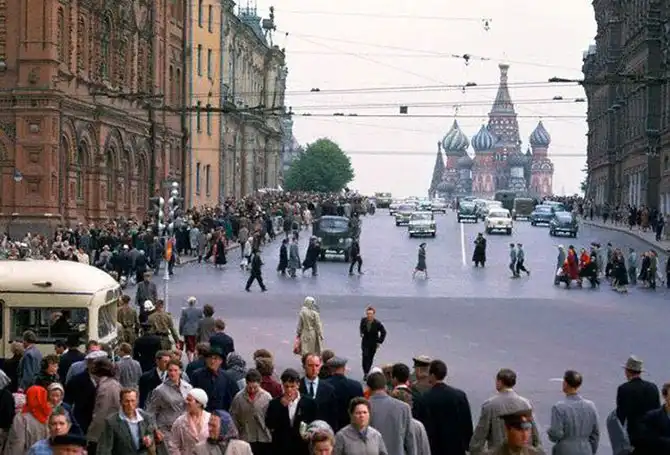Фотографии СССР 1961 года в цвете