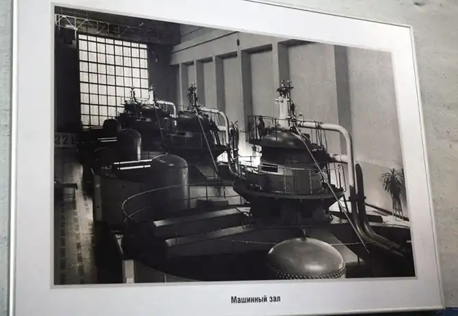 Запуск гидроагрегата на Лесогорской ГЭС