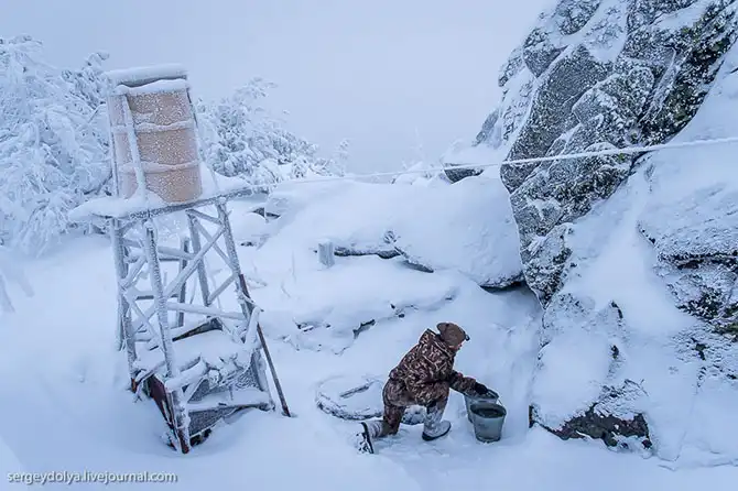 Быт буддийского монастыря на Урале