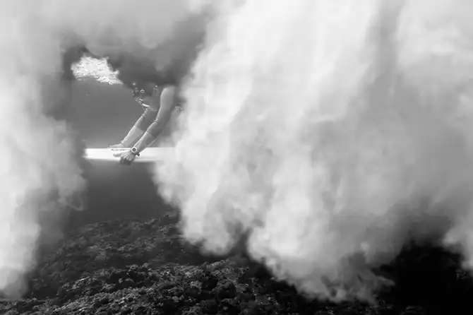 Что происходит с обратной стороны волны