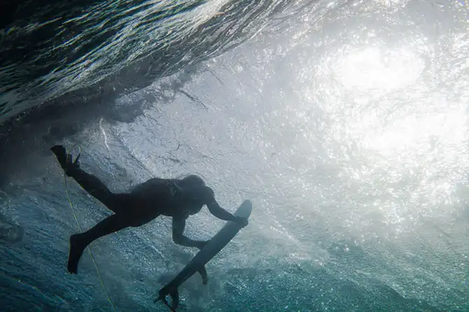 Что происходит с обратной стороны волны