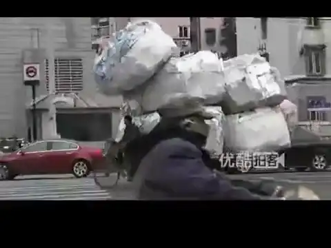Невероятный способ перевозки груза по-китайски