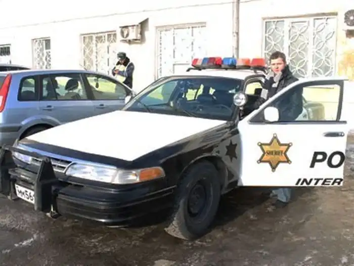 Автомобиль полиции США в Туле