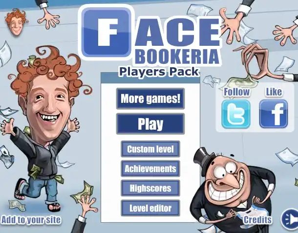 Facebookeria – Players Pack