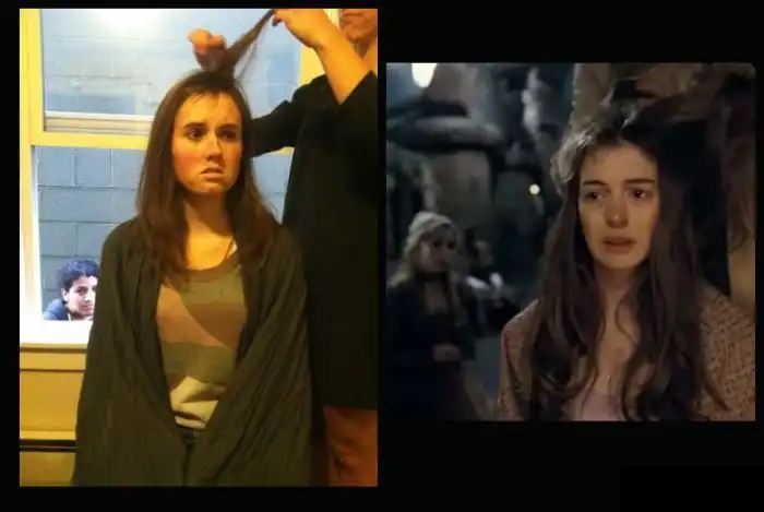 Креативный способ сбрить волосы