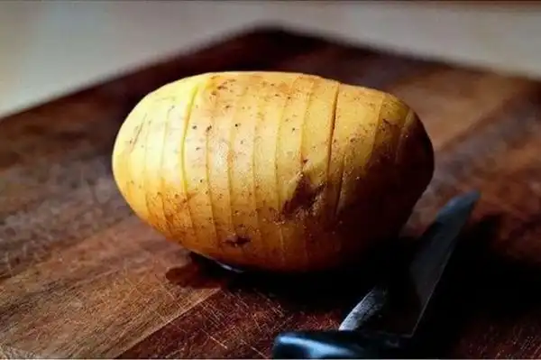 Блюдо из одной картофелины