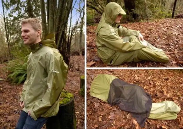 Креативная куртка для любителей отдыха на природе
