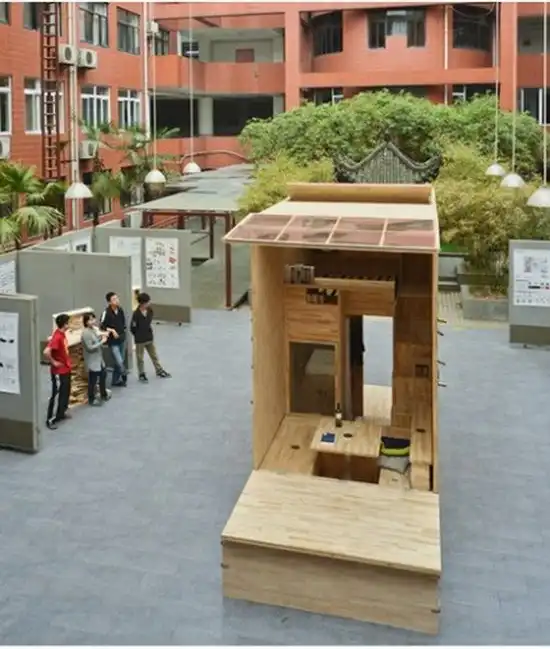 Креативный китайский проект крошечного жилого дома