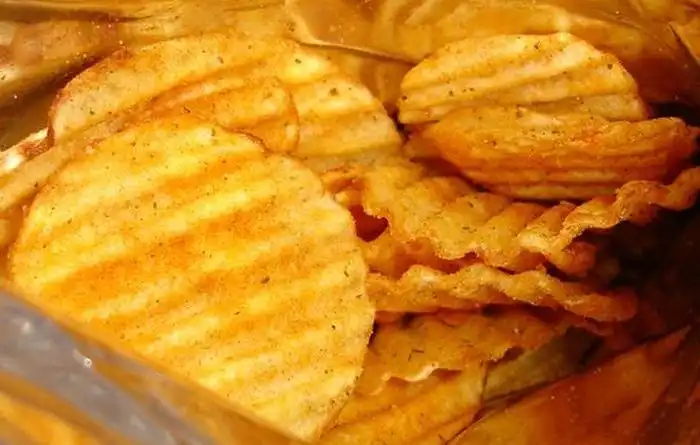 Как производят картофельные чипсы