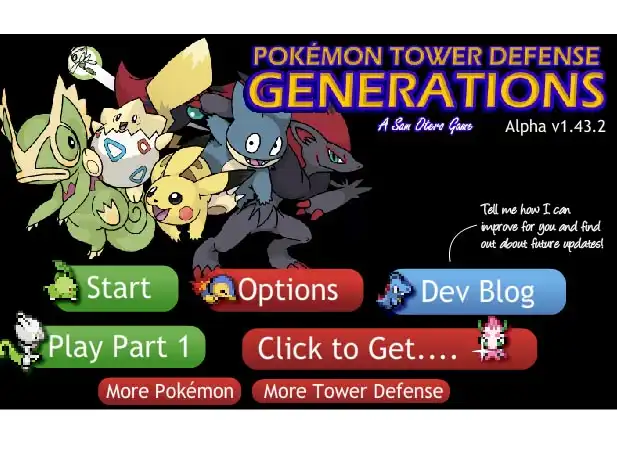 Pokemon Tower Defense 2 - Generations