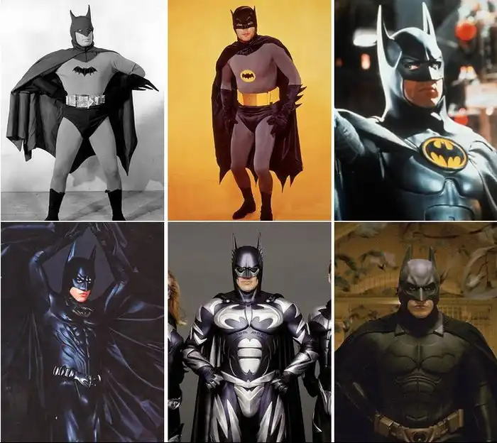 Как с годами менялись костюмы супергероев