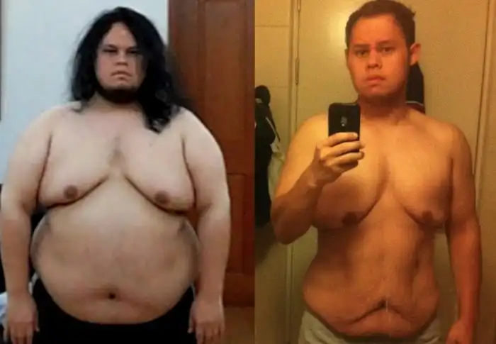 "До и после" трансформации тела