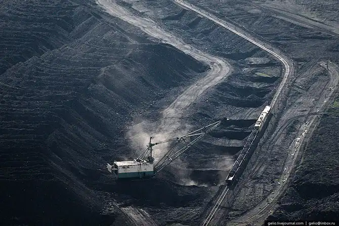 Угольные разрезы Кузбасса
