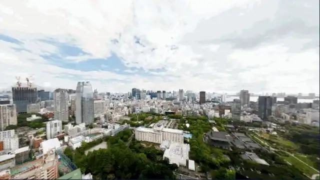 Фотография Токио с разрешением в 600 000 пикселей