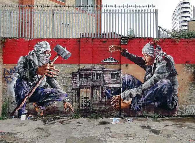 Лучший стрит-арт августа 2013 года