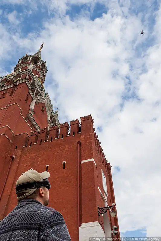 Московский Кремль с высоты
