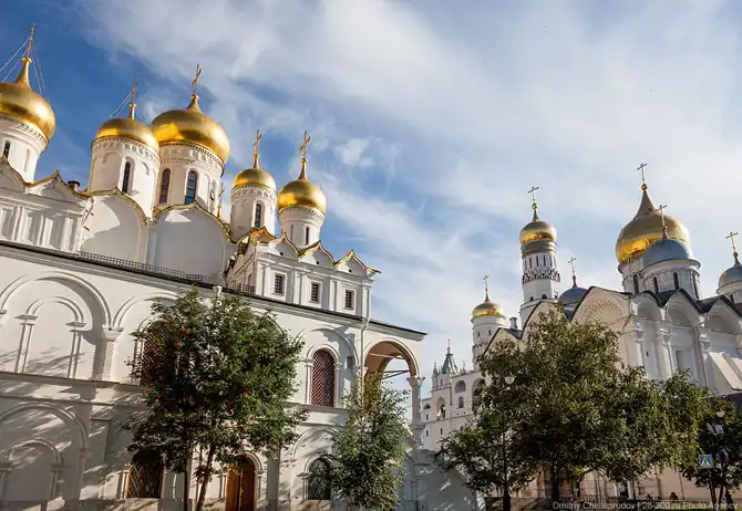 Московский Кремль с высоты