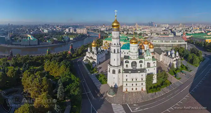 Московский Кремль с высоты