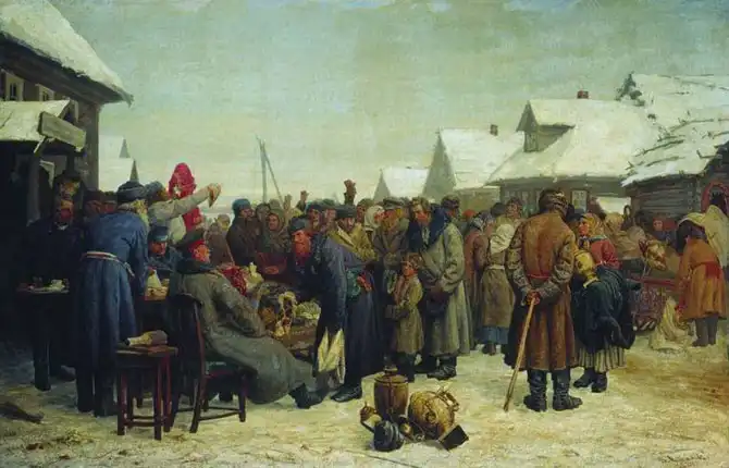 Россия 19 века. Картины маслом
