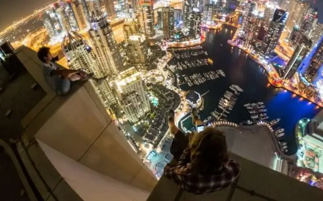 Головокружительная прогулка по крышам небоскребов Дубая