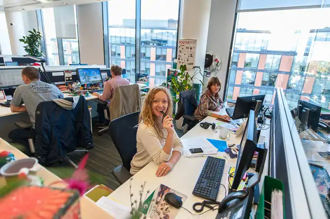 Самый обычный европейский офис IT-компании