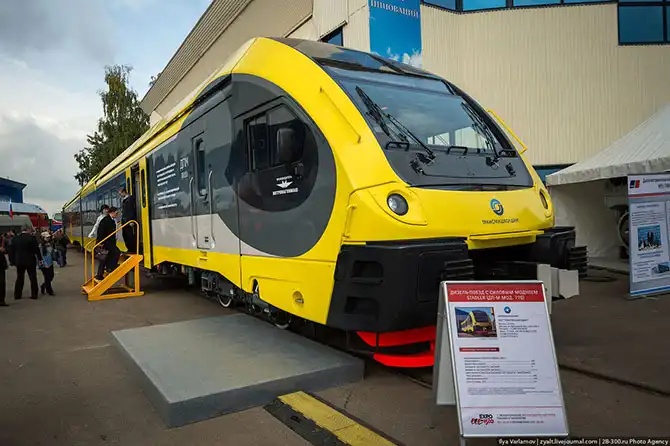 Инновационные поезда на международном железнодорожном салоне