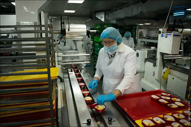 Как готовят самолетную еду