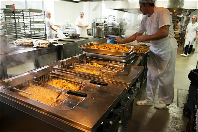 Как готовят самолетную еду