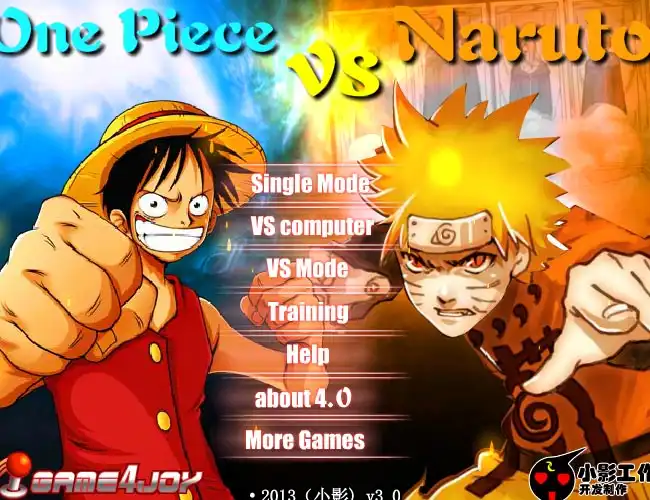 One Piece VS Naruto V3.0