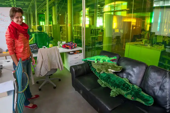 Необычный офис: большая коммуналка