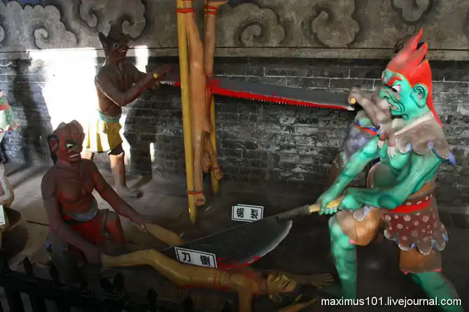 Экскурсия по музею пыток в Китае