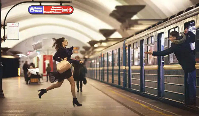 По ту сторону метро