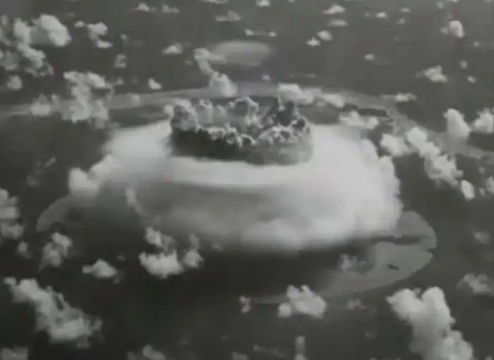 Анимированные испытания атомного оружия 1946 года