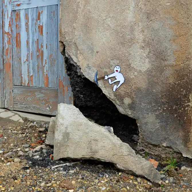 Лучший стрит-арт января 2014