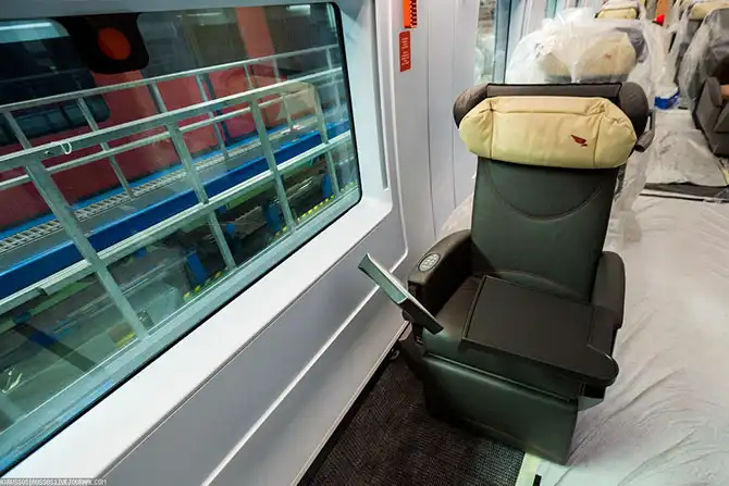 Новые поезда в моторвагонном депо Санкт-Петербурга