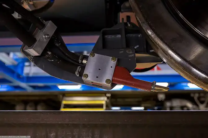 Новые поезда в моторвагонном депо Санкт-Петербурга