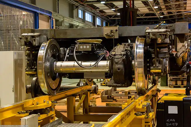 Новые поезда в моторвагонном депо Санкт-Петербурга